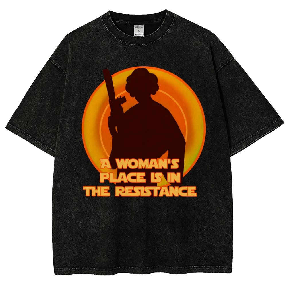 The Resistance Vintage Distressed T-shirt