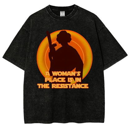 The Resistance Vintage Distressed T-shirt