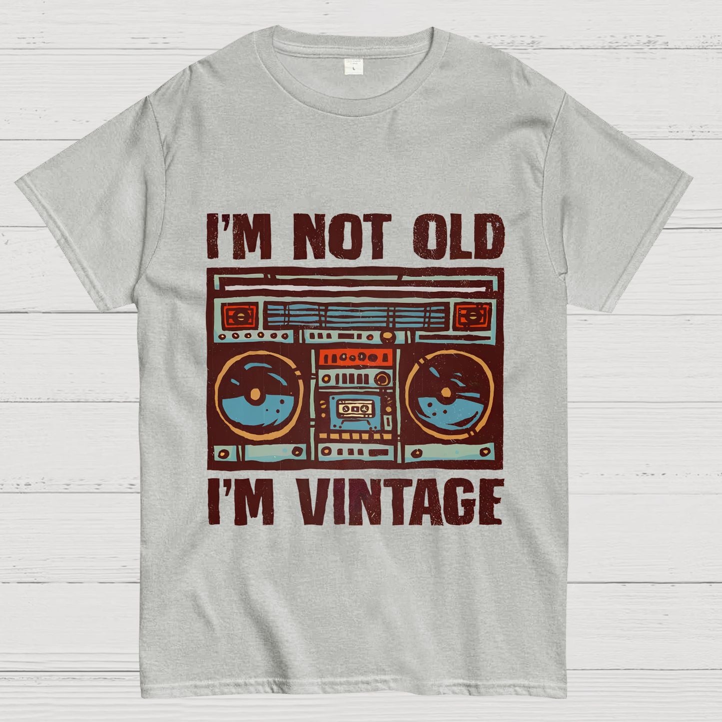 I Am Vintage Geek T-Shirt