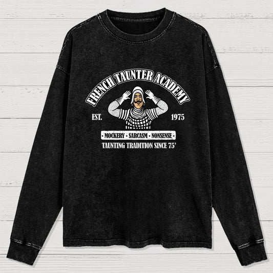 French Taunter Academy Washed Long Sleeve Tee
