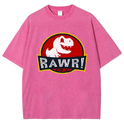 RAWR! Vintage Distressed T-shirt