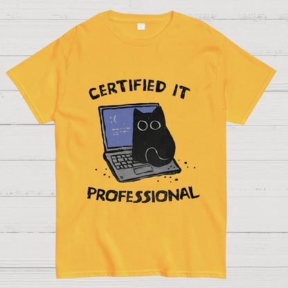 Certified IT Professional Geeky T-Shirt