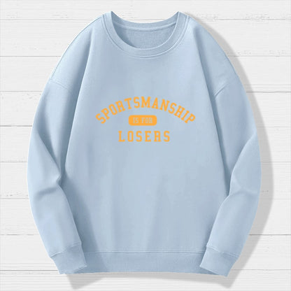 Sportsmanship Geek Cotton Sweatshirt