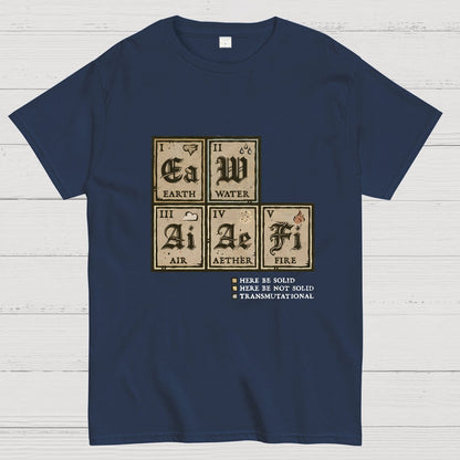 Periodic Table Vintage Nerdy T-Shirt