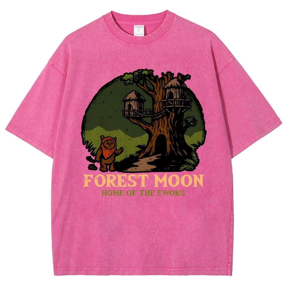 Woodland Moon Home Vintage Distressed T-shirt