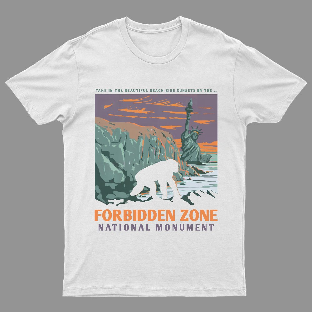 Forbidden Zone National Monument Geeky T-Shirt
