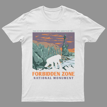 Forbidden Zone National Monument Geeky T-Shirt