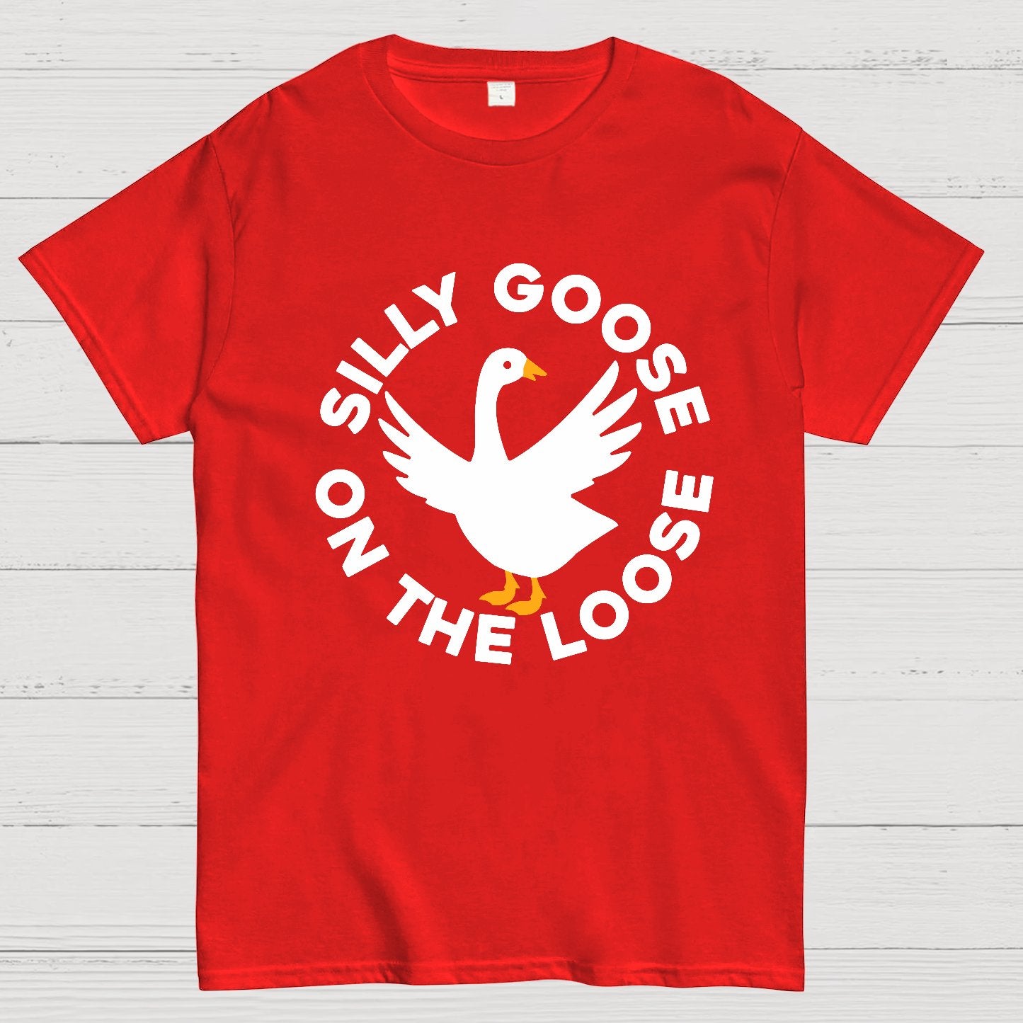 Silly Goose On The Loose Geeky T-Shirt