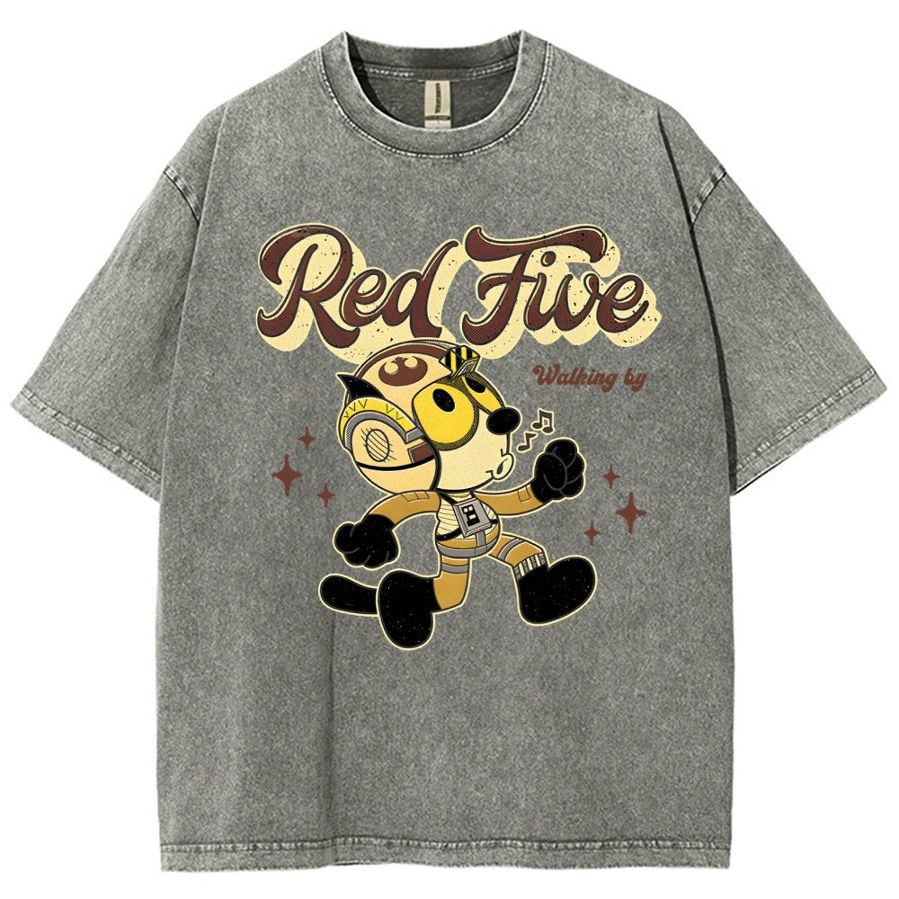 The Rebel Cat Vintage Distressed T-shirt