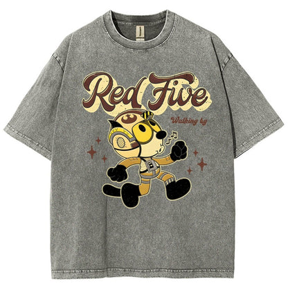 The Rebel Cat Vintage Distressed T-shirt