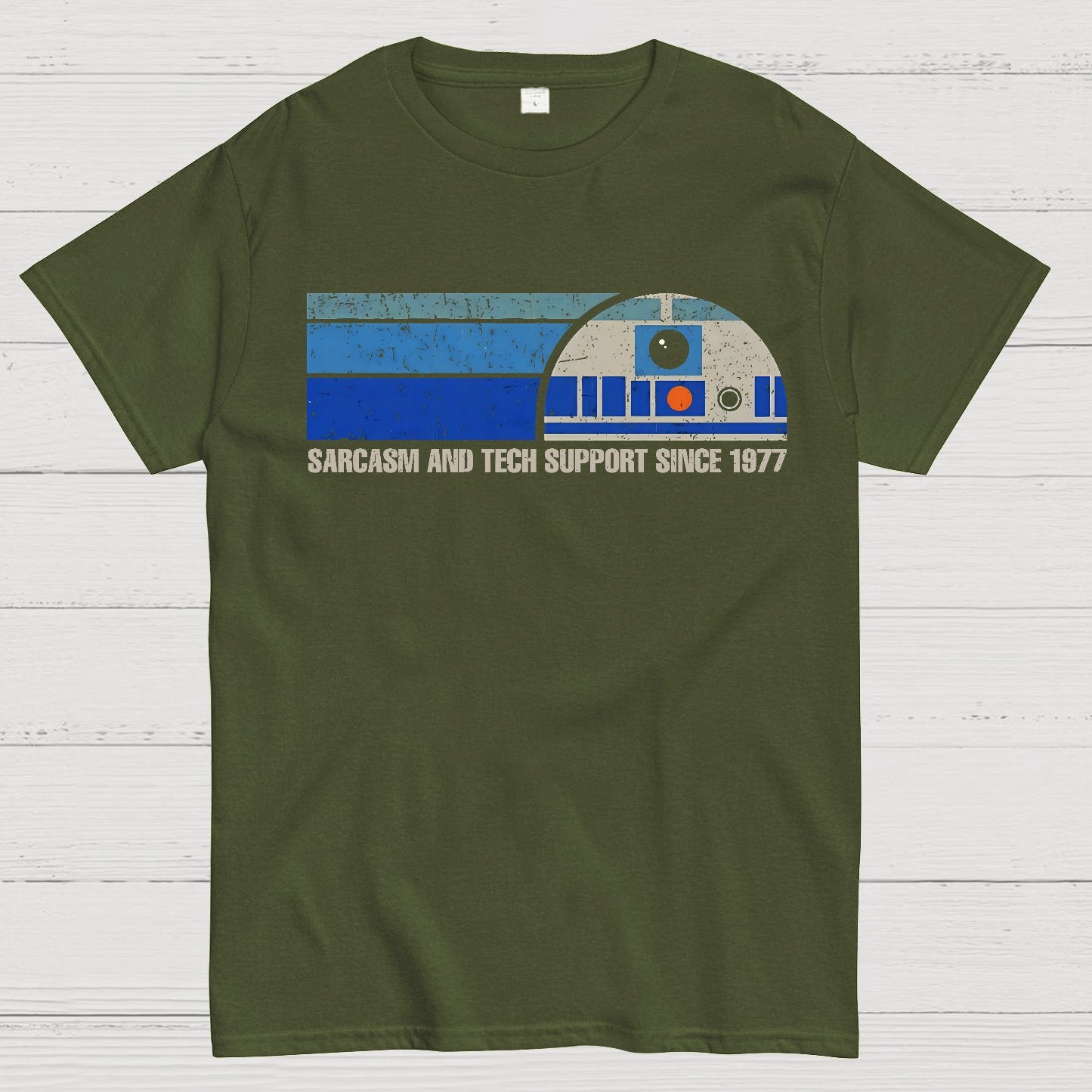 Providing Sarcasm and Tech Support Since 1977 Geek T-Shirt