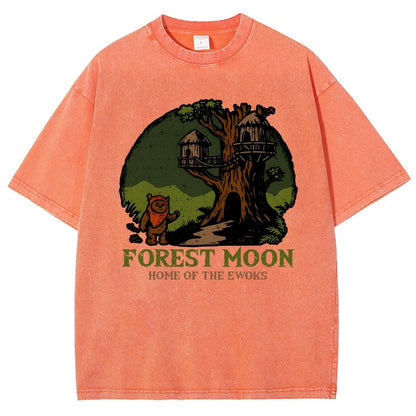 Woodland Moon Home Vintage Distressed T-shirt