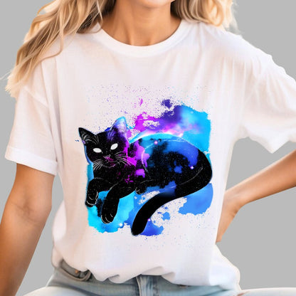 Space Cat Geek T-Shirt