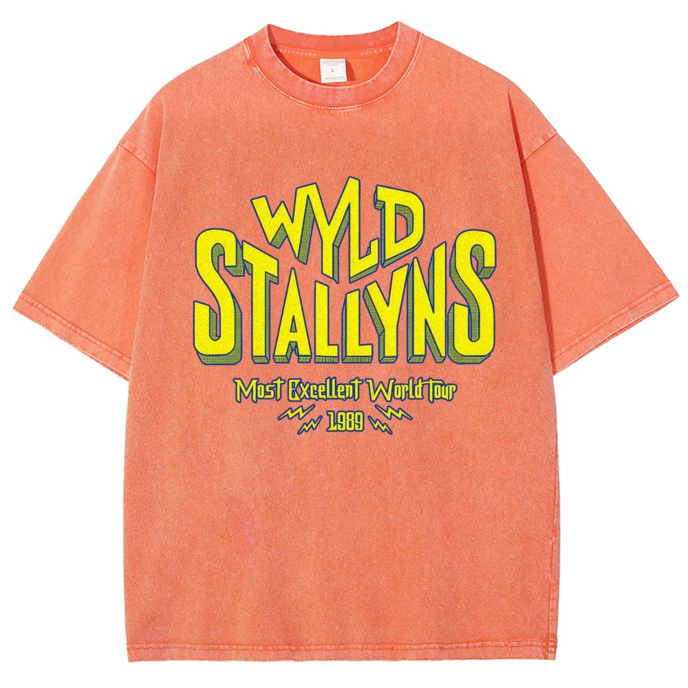 Wyld Stallyns Vintage Distressed T-shirt