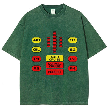 Kit Dashboard Supercar Vintage Distressed T-shirt