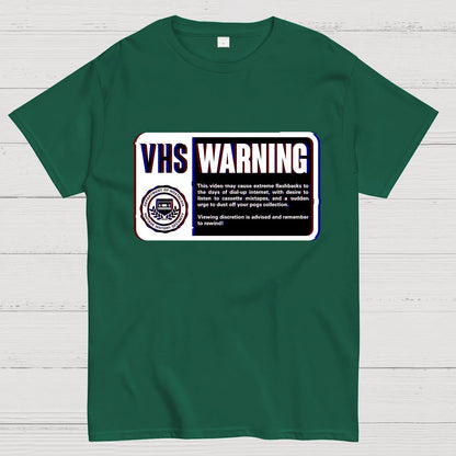 VHS Nostalgia Warning Buy Now Geek T-Shirt
