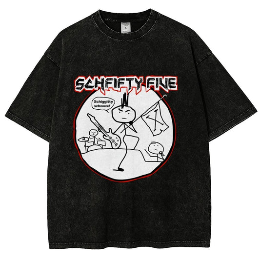 Schfifty Five Vintage Distressed T-shirt