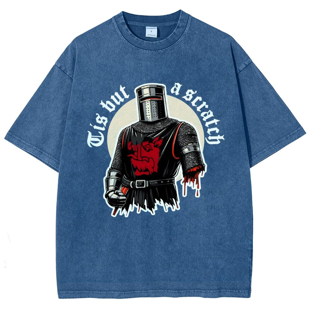 Tis But A Scratch Vintage Distressed T-shirt