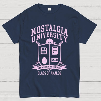 Nostalgia University Unisex Geek T-Shirt
