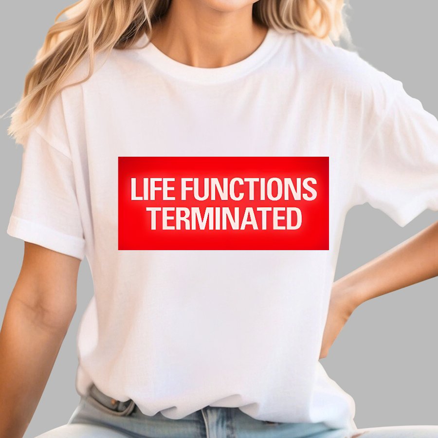 Life Functions Terminated Geek T-Shirt