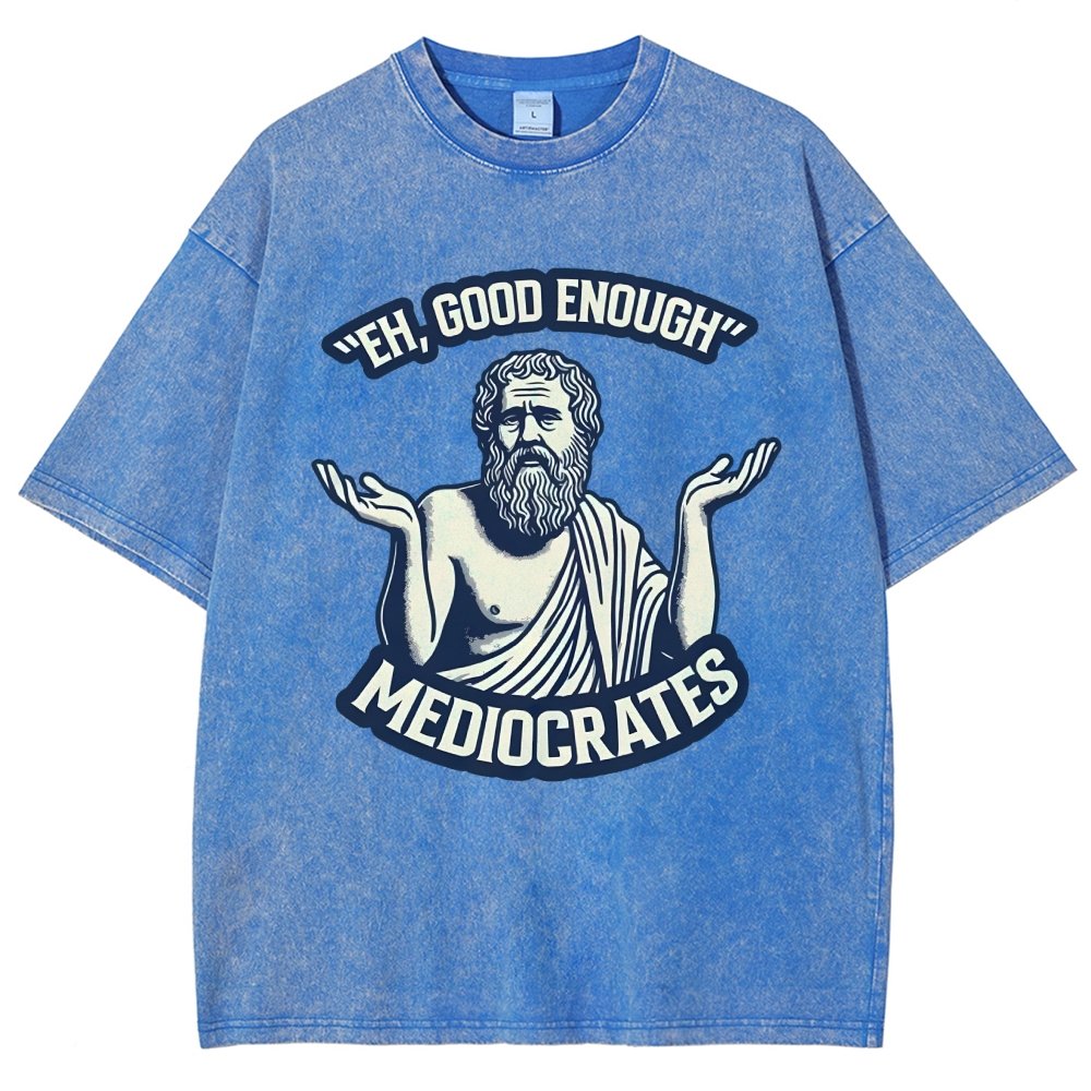 Eh Good Enough Vintage Distressed T-shirt