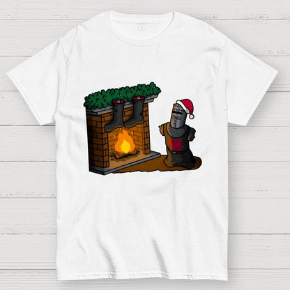 Black Knight Christmas Geek T-Shirt