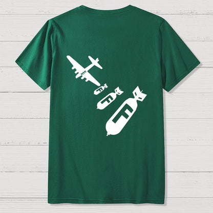 Funny - Dropping F Bombs Front And Back Printing Geek T-Shirt