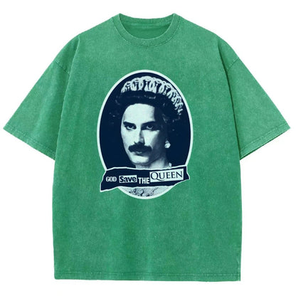 God Save The Queen Vintage Distressed T-shirt