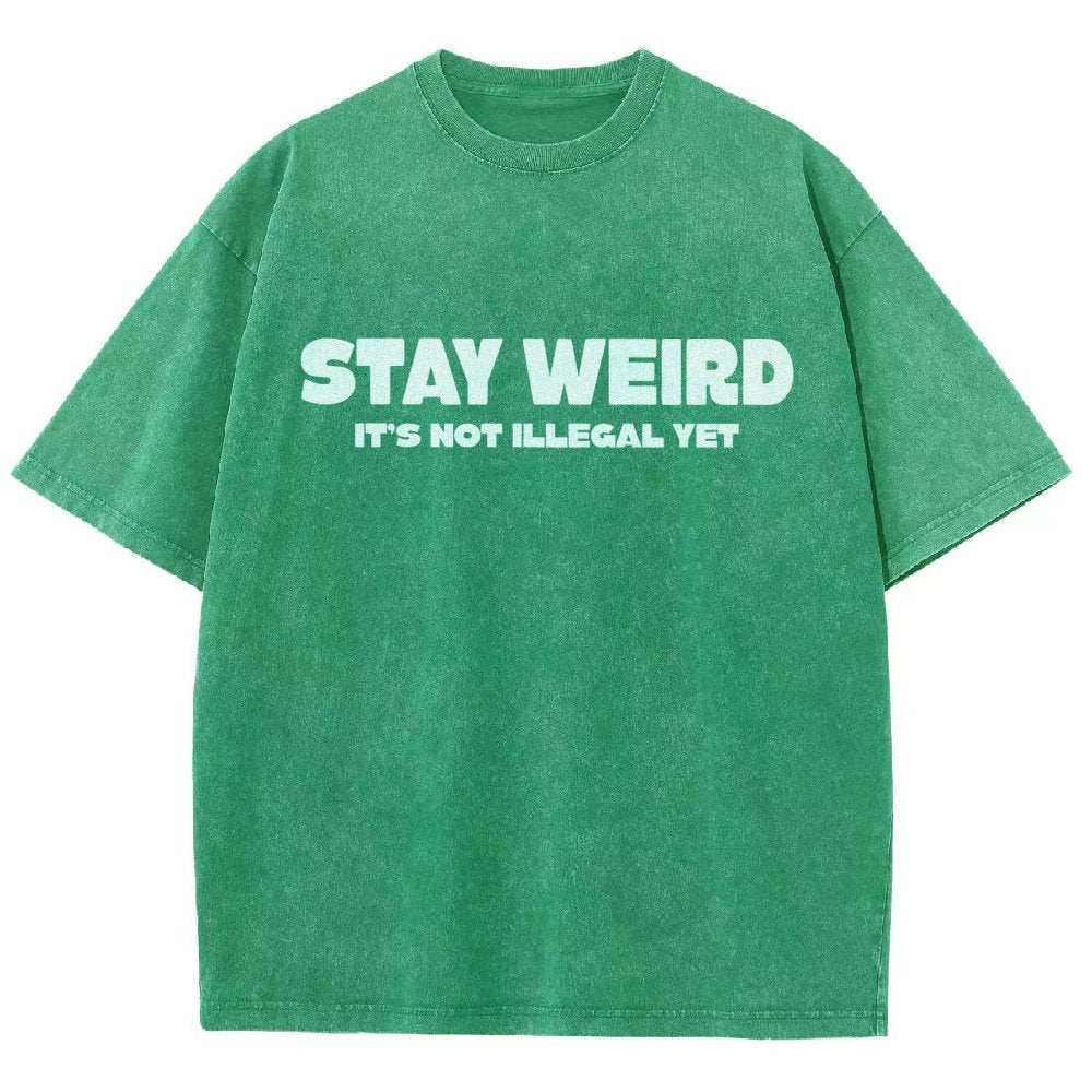 Not Illegal Yet Vintage Distressed T-shirt