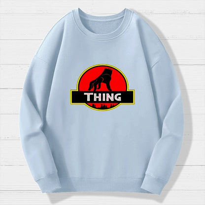 Thing Geek Cotton Sweatshirt