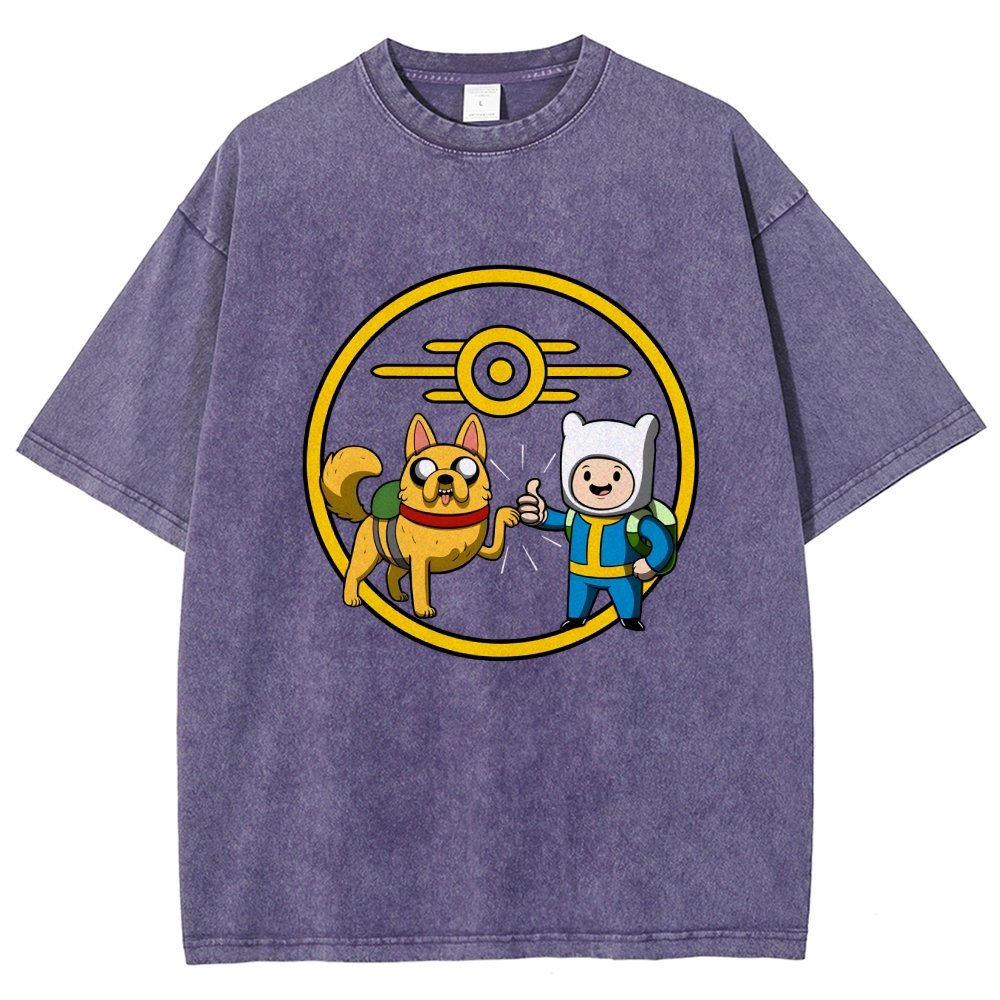 Wasteland Time Vintage Distressed T-shirt