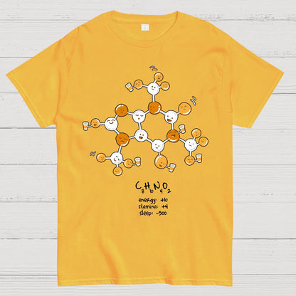 Caffeine Power Up Geek T-Shirt