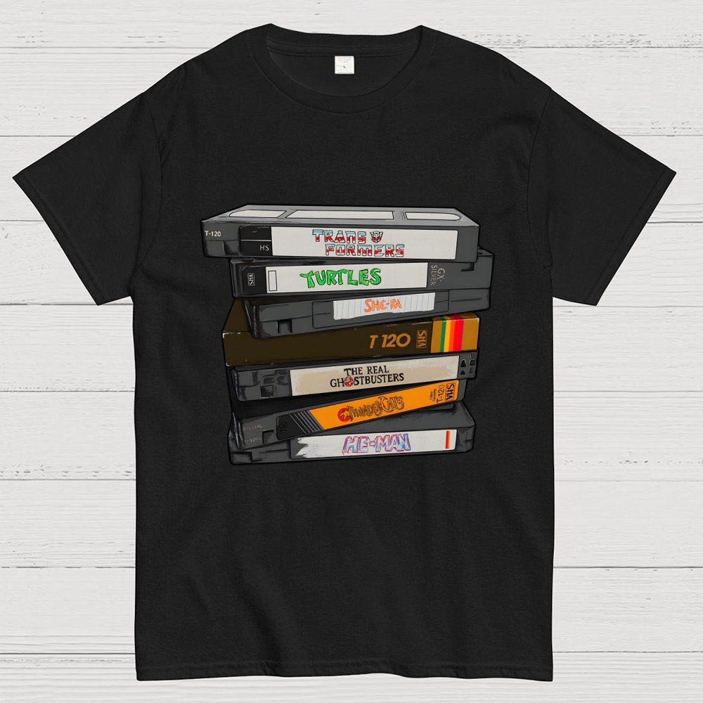 Nostalgic VHS - Action Edition Geek T-Shirt