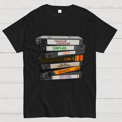 Nostalgic VHS - Action Edition Geek T-Shirt