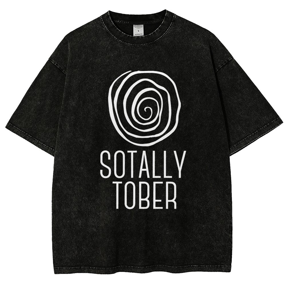 Sotally Tober Vintage Distressed T-shirt