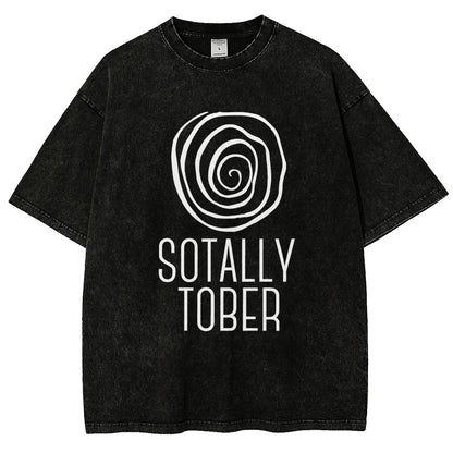 Sotally Tober Vintage Distressed T-shirt