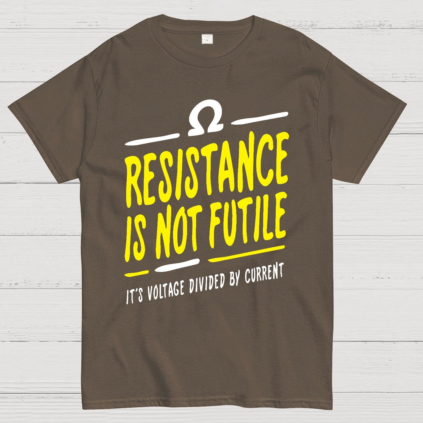 Resistance Is Not Futile Geek T-Shirt