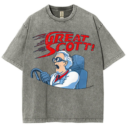 Time Racer Vintage Distressed T-shirt