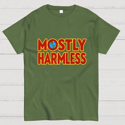 Mostly Harmless Art Print Geek T-Shirt