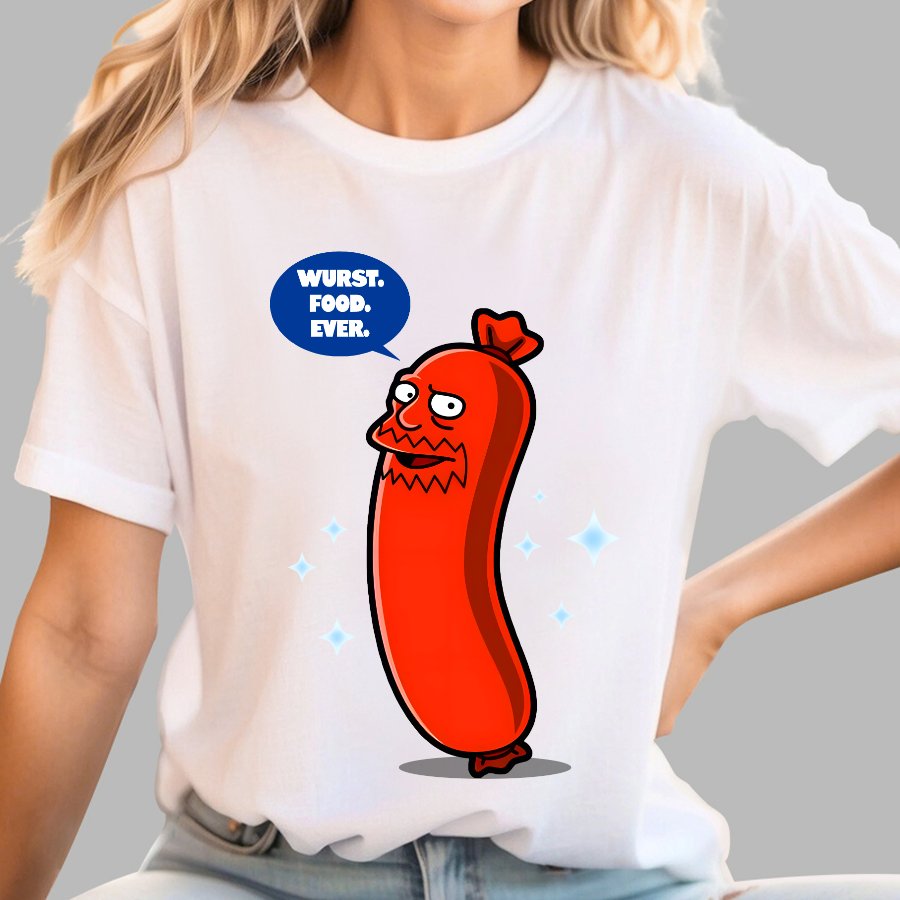 Wurst Food Ever Geek T-Shirt
