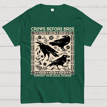 Crows Before Bros Geek T-Shirt
