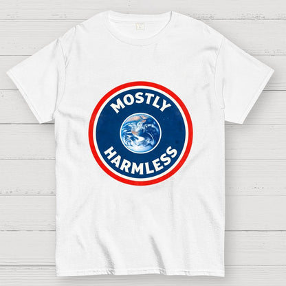 Mostly Harmless Art Print Geek T-Shirt