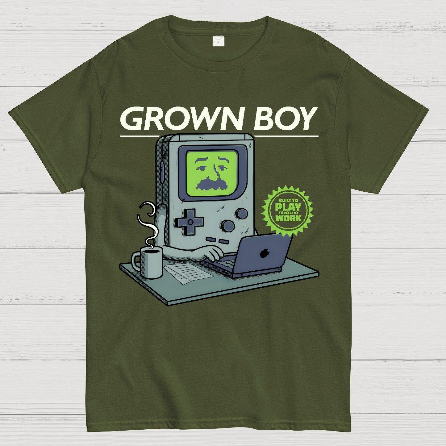 Grown Boy Geek T-Shirt