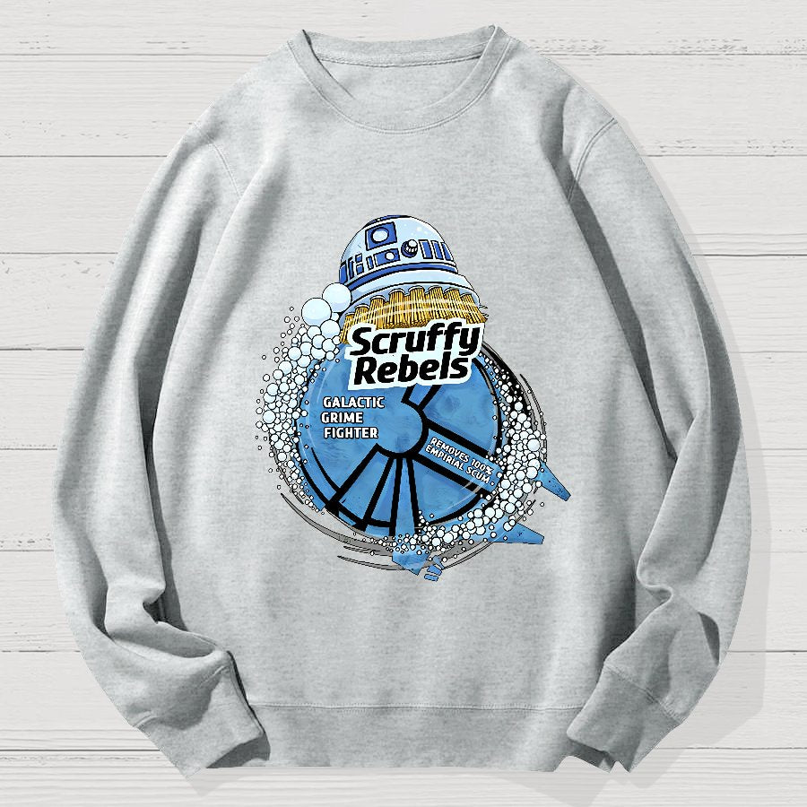 Scruffy Outlaws Nerd Geek Cotton Sweatshirt