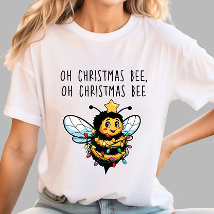 Oh Christmas Bee, Oh Christmas Bee Geek T-Shirt