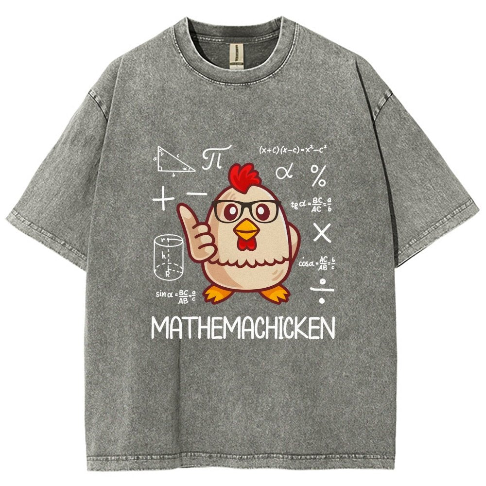 Math Pun Vintage Distressed T-shirt