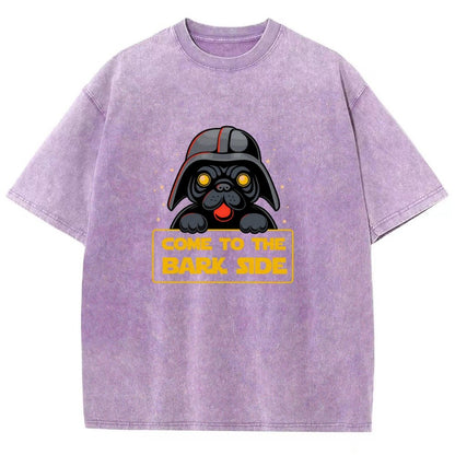 Come To The Bark Side Vintage Distressed T-shirt