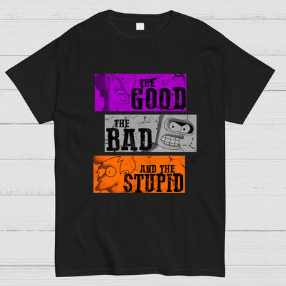 The Good, The Bad and The Stupid Nerdy T-Shirt