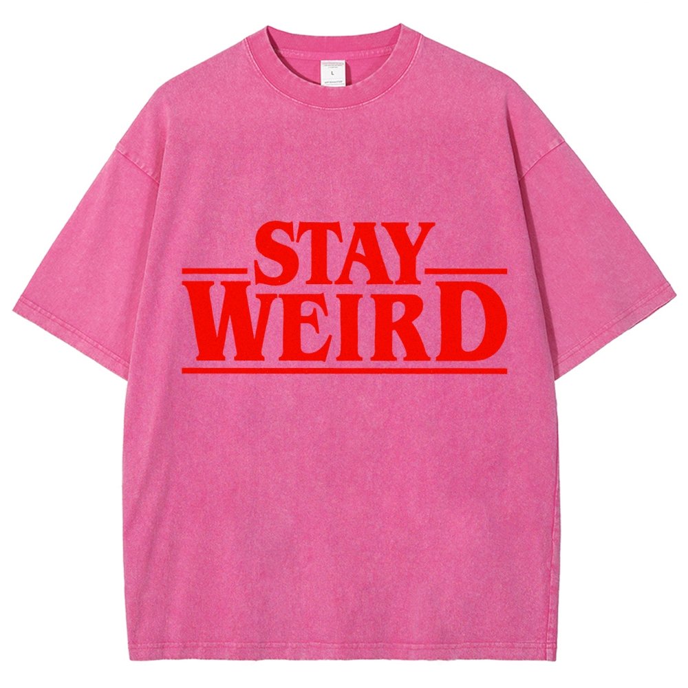 Strange Weird Vintage Distressed T-shirt