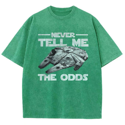 Never tell me the odds Vintage Distressed T-shirt